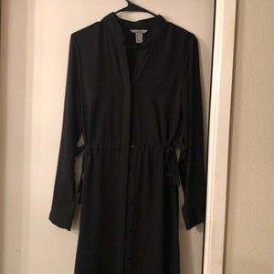 Mid black dress
